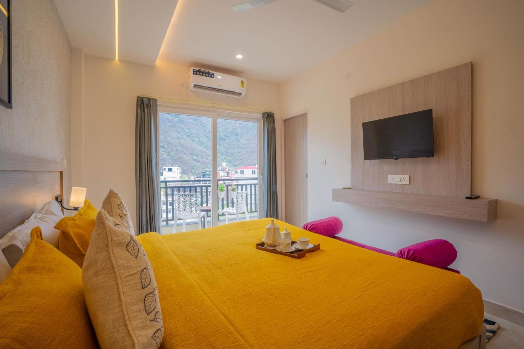 Perfectstayz Alpine Near Laxman Jhula Rishīkesh Exterior foto
